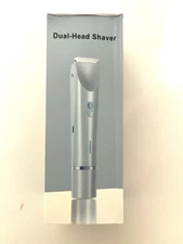 Dermave Bikini Trimmer for Women, Bikini Shaver, Electric Razors for Women, Blue