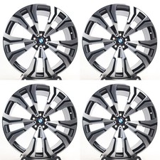 22 Staggered Bmw X5 X6 X7 G05 G06 Wheels Rims Set For 22x9.5 22x10.5 5x112 914m