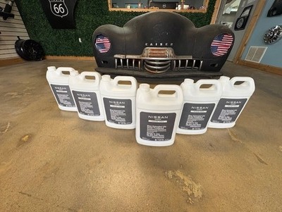(6) Genuine Nissan Coolant Extended Life Blue 1 Gal 999MPL25500P SAME AS DEALER