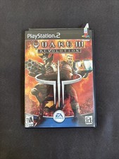 PlayStation 2 PS2 Quake III Revolution Video Game Disc Case Manual