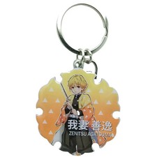 Demon Slayer - Zenitsu Agatsuma Keychain 2", Metal - Great Eastern Entertainme
