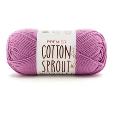 Premier Cotton Sprout Worsted Yarn-Orchid