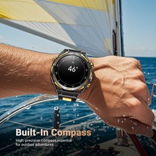 Blackview Men Tactical Smart Watch W90PRO With GPS 900mAh 20-Day Battery Life US 8