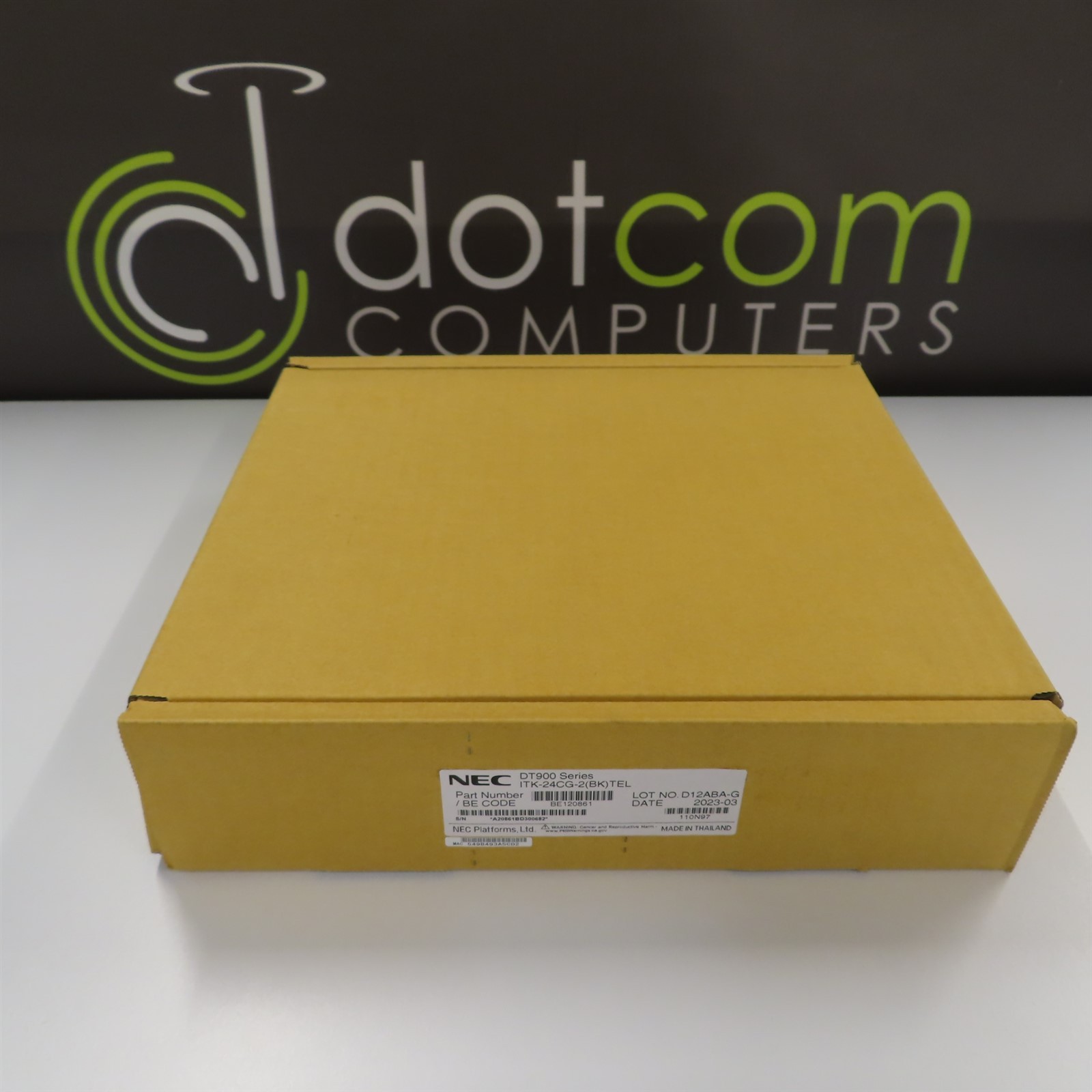 Lot 10x NEC DT900 ITK-24CG-2(BK) TEL Black Office Business Telephone BE120861
