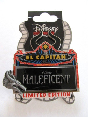 Disney Pin DSF DSSH Sleeping Beauty Maleficent Dragon El Capitan Marquee LE