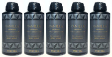 5 New Bath  Body Works VANILLA NOIR FOR MEN Body Spray