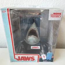 McFarlane Toys Movie Maniacs Jaws 50th Anniversary 6" Posed Figure IN HAND