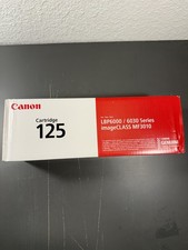 Canon 125 Black Toner Cartridge for imageCLASS MF3010 LBP6000 LBP6030 Series NEW