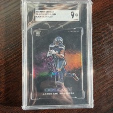 2023 Obsidian Jaxon Smith-Njigba Color Blast SSP RC Black #4 Seahawks 9