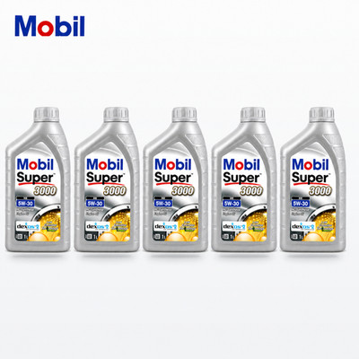 5L 5W30 Full Synthetic Engine Oil Mobil Super 3000 XE MB 229.51 229.52