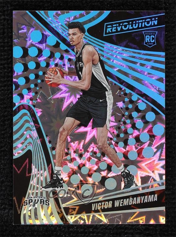 2023 Panini Revolution Rookies Impact /149 Victor Wembanyama #104 Rookie RC 1l2