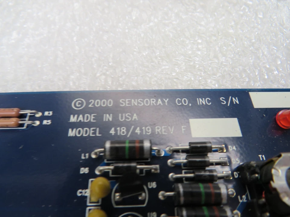 Sensoray 418/419 Rev F - Image 2 of 2