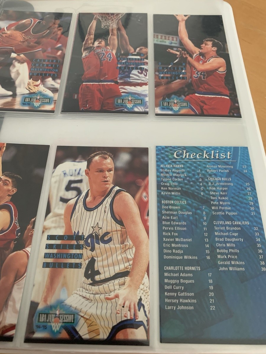 1994-95 Fleer NBA Jam Session 1 - 200 Complete Card Set | eBay