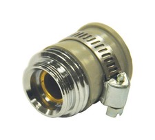 Danco 9D00010514 Brass Female/Male Garden Hose Aerator/Adapter 55/64 in.