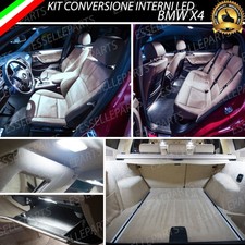 KIT FULL LED INTERNI BMW X4 F26 CONVERSIONE COMPLETA ULTRALUMINOSI 6000K CANBUS