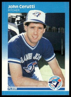 1987 Fleer #222 John Cerutti NRMT+