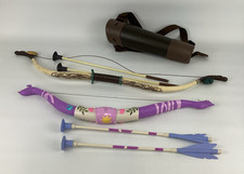 Disney Princess Tangled Rapunzel Bow Arrow Archery Sets Brave Merida Bundle Lot