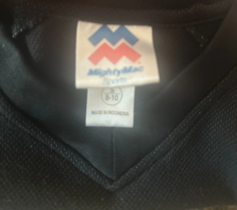 Camisa Pullover Manga Corta Mighty Man Niños Jóvenes Talla Pequeña 8-10 Colorado Buffs Foto 4 de 4