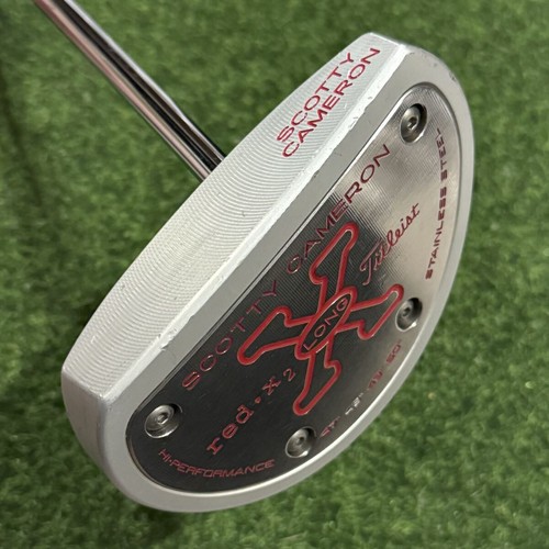 Scotty Cameron Red X2 Putter 48 Inch Long Center Shaft Machined Cs
