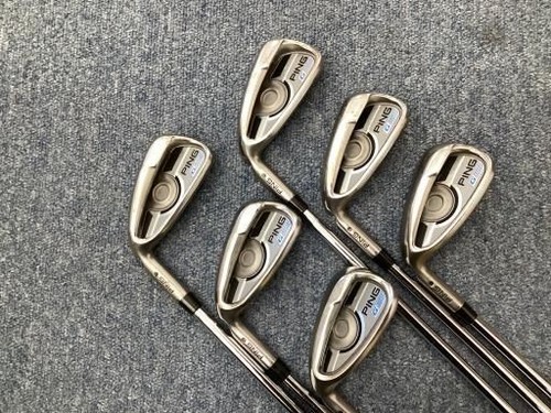 (Lefty PING) Iron Set 6Piece G 5-W Flex S Shaft AWT 2.0 LITE Black Dot Used - Picture 12 of 24