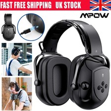 Mpow Bluetooth Electronic 3.5mm AUX Safety 29dB Nosie Reduction Shooting Earmuff
