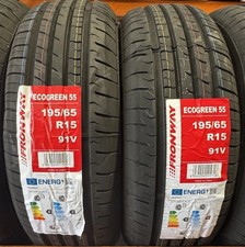 1x 195/65R15 BUDGET TYRES BRAND NEW 2025 DOT CODE! 195/65/15 1956515 195 65 15