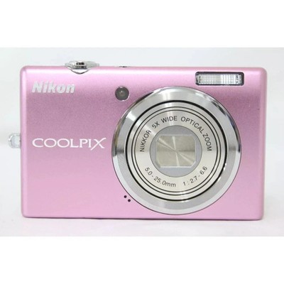 Cute】Nikon COOLPIX S570 12MP Digital Camera 5x Zoom English Pink