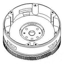Flywheel With Ring Gear Fits John Deere 2040 2240 2155 830 1630 2150 Ar92506