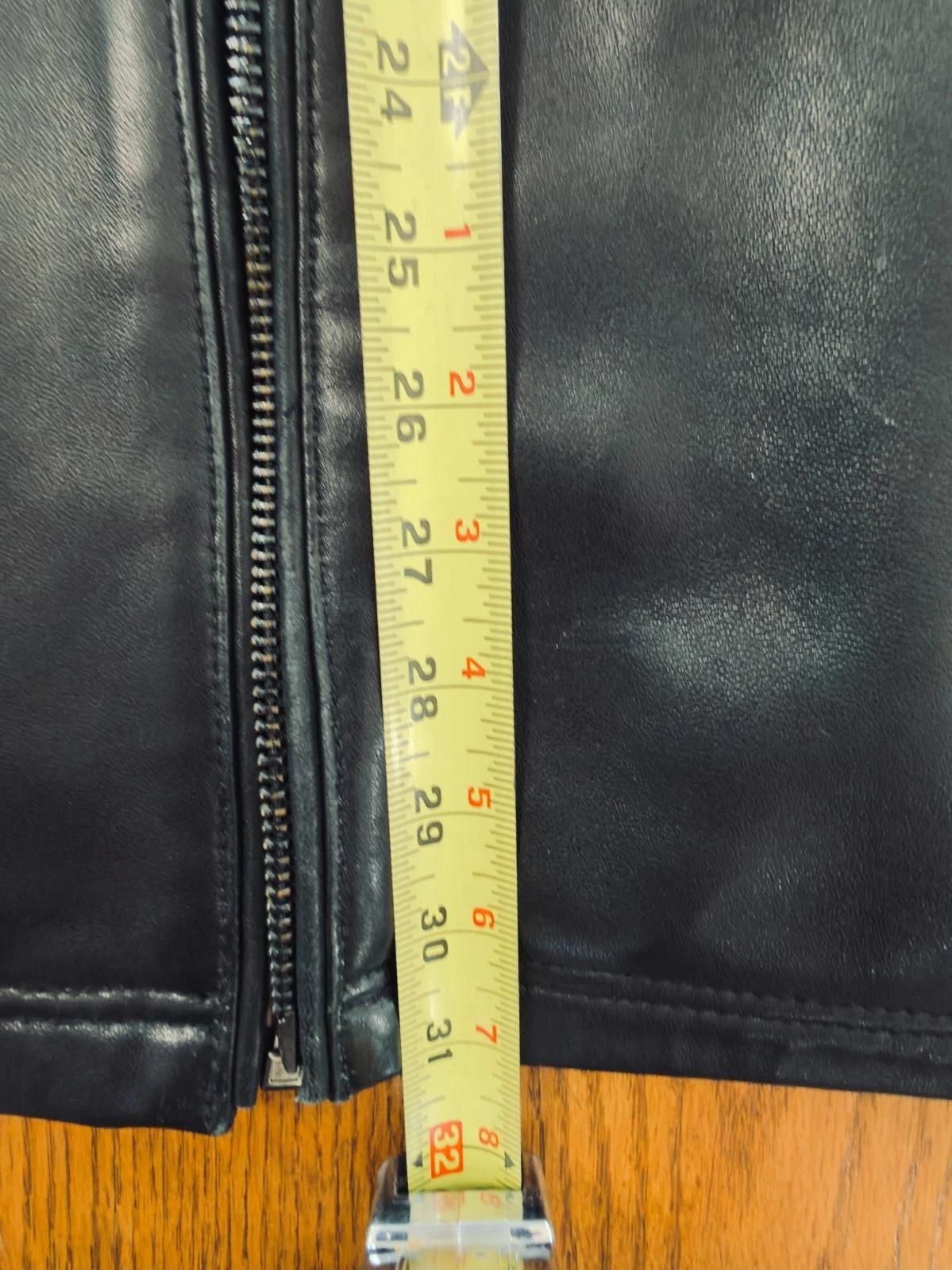 Calvin Klein Lambskin Leather Jacket Thinsulate Lined. Buttery Soft. Authentic! image 13