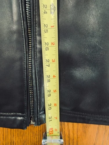 Calvin Klein Lambskin Leather Jacket Thinsulate Lined. Buttery Soft. Authentic! image 13