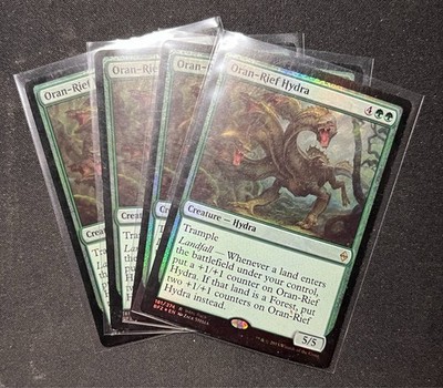 x4 Oran-Rief Hydra - Foil - Magic MTG 2015 Battle for Zendikar - LP