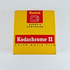KODACHROME II Color Movie Film Super 8mm 50ft "A" For Movie Light Exp Nov '71