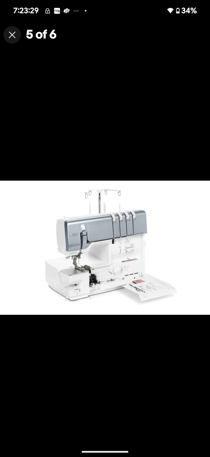 BERNINA L 850 Air Threader Serger JOKER5000 The Most Valueable