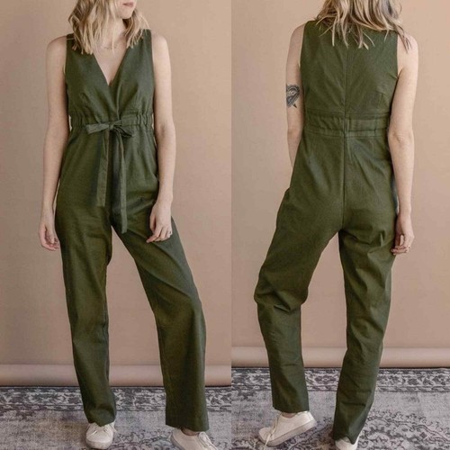 Dot Bethany Olive Green Pants Jumper 