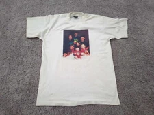 Vintage Screen Stars Best T Shirt Mens Large Ivory Achy Breaky Heart Made in USA