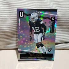 Karl Joseph 2019 Unparalleled Astral Card #79 #d 6/200 Oakland Raiders