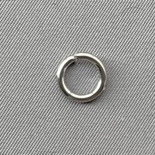 Round Open 9mm Jump Rings 14 Gauge Stainless Steel Q100 Per Pkg