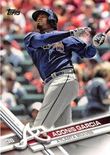 2017 Topps #129 Adonis Garcia NM-MT Braves ID:3670