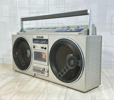 SONY CFS-77 ラジカセ レトロ SONY CFS-77 Boombox Vintage 1980s Fully Functional Radio Cassette