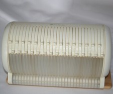Atlantic Pod Vintage 60 Disc Storage Case For CD DVD Blu-Ray Games White/Cream