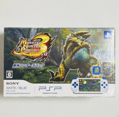 Sony PSP-3000 Console Monster Hunter Portable 3rd Novice Hunters