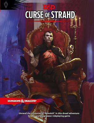 Curse of Strahd 5th Edition Advanced Dungeons & Dragons Vampire Adventure D&D
