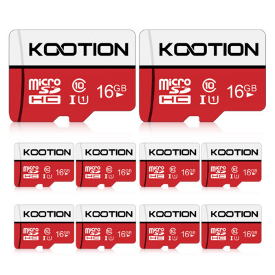 KOOTION Micro SD Card 16GB 32GB 64GB 128GB TF Class 10 for Tablets Smartphones 