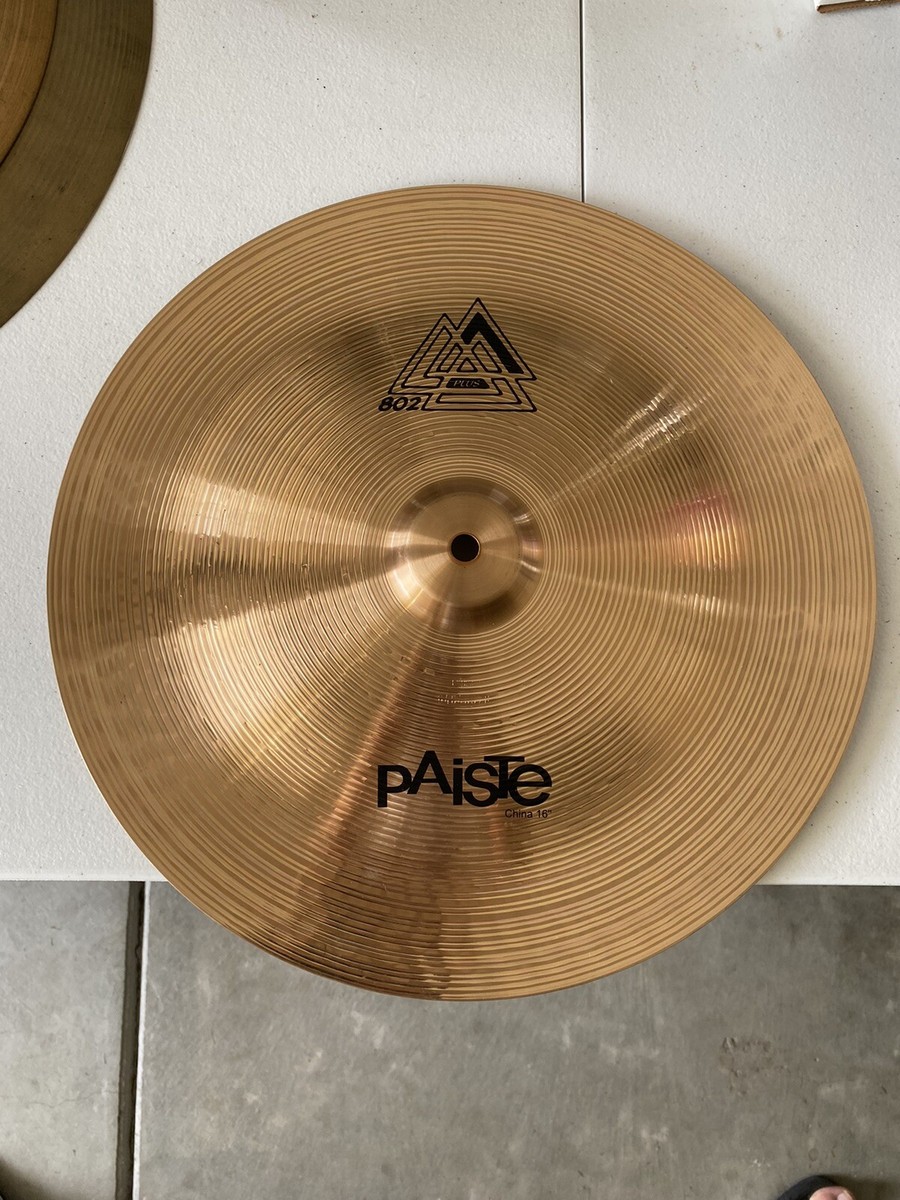 Paiste 802 Plus China 16” Cymbal Super Clean FREE SHIPPING!! | eBay