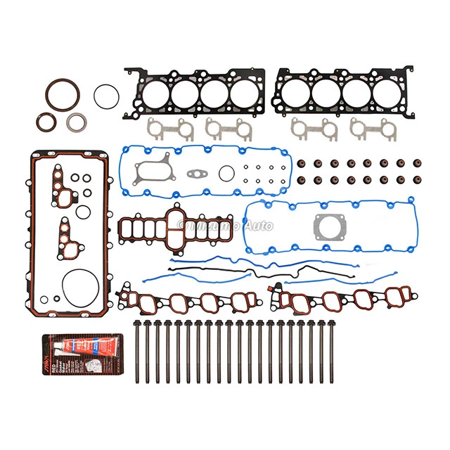 Juego completo de juntas pernos de cabeza aptos para Ford Explorer 97-98 serie E serie F Lincoln 5.4 Foto 2 de 4