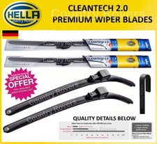 LAME TERGICRISTALLO KIA NIRO HELLA CLEANTECH ALTA QUALITÀ ADATTE DAL 2016 IN POI 26"" & 16"