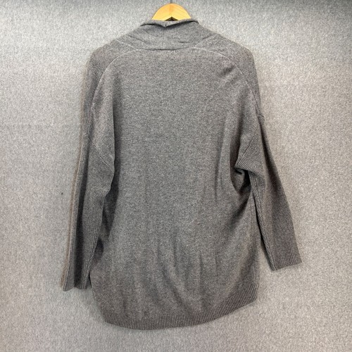 Nordstrom Gray Open Front Cardigan Sweater Knit Side Detail Womens One Size NWT - Bild 6 von 10
