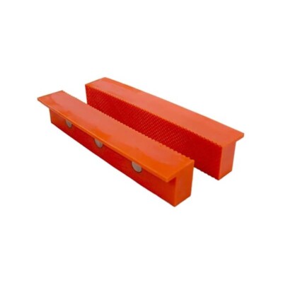 Yost Vises Model MU-360 Jaw Cover Universal Plastic Groove Pattern 6in Pair of 1