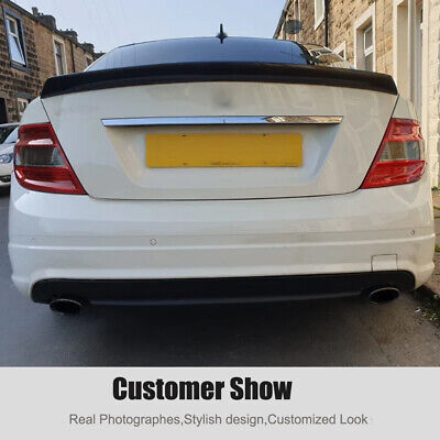 Real Carbon Rear Trunk Spoiler Wing for Mercedes W204 C250 C300