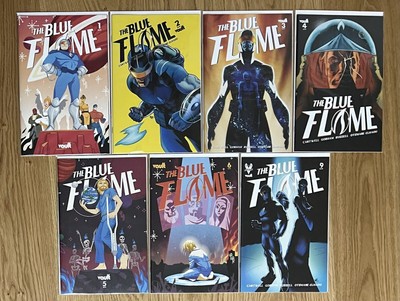 The Blue Flame Vault Comic Book Lot - Issues 1,2,3,4,5,6,9